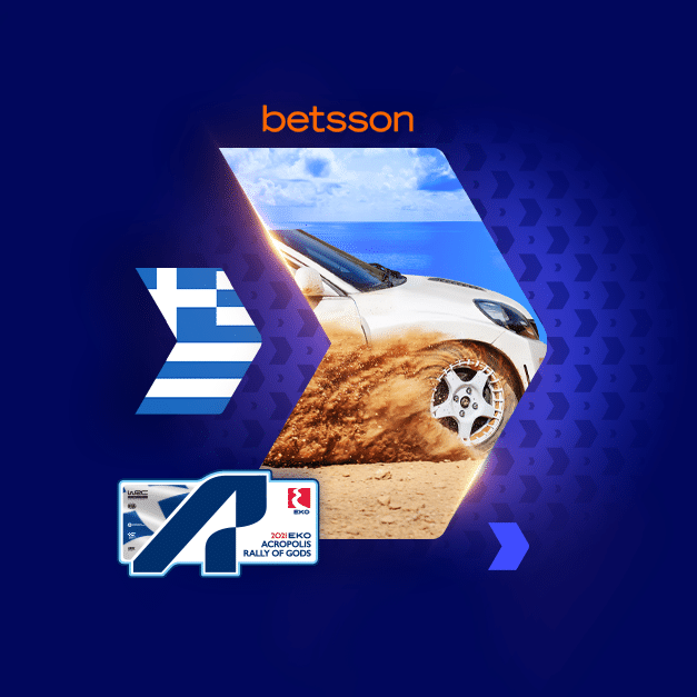 Betsson proud sponsor of EKO Acropolis Rally!