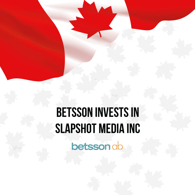 Betsson invests in a strategic venture with Slapshot Media Inc aimed towards the provincially regulated Canadian market