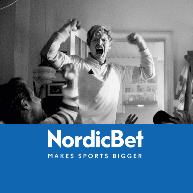 NordicBet creates new brand identity and concept - "Makes sports bigger"
