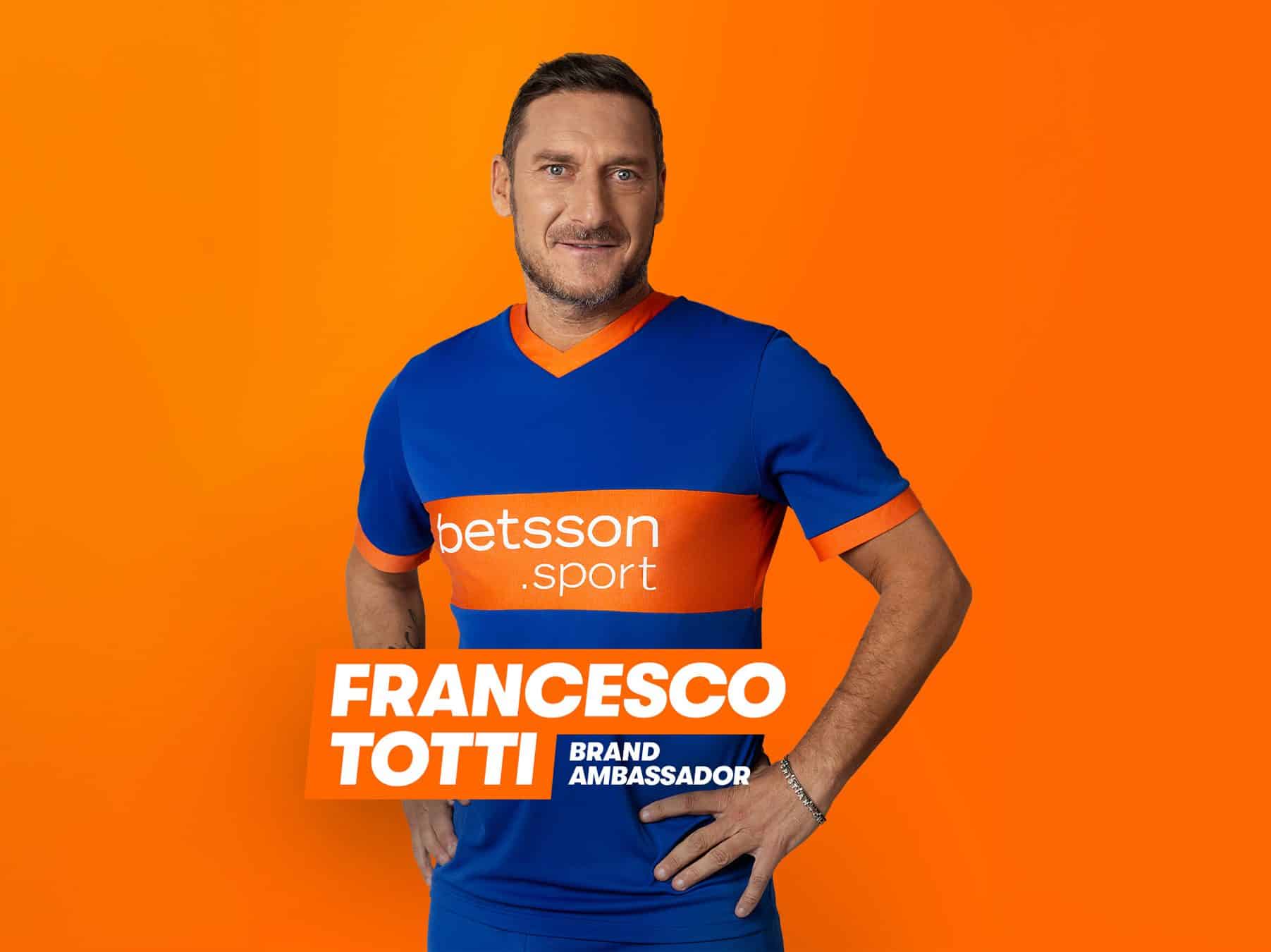 Betsson.sport debuts in Italy with Francesco Totti as Ambassador
