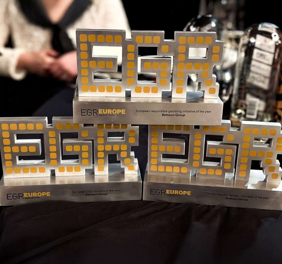 Betsson Group wins three titles at the EGR Europe Awards 2026, including two consecutive category victories